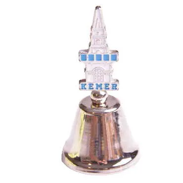 Kemer Themed Metal Enamel Hand Bell - 4