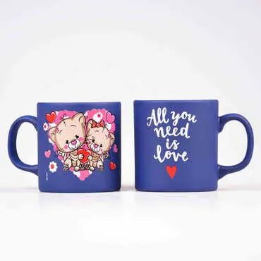 Teddy Bear Themed Ceramic Custom Printed Mug - 7