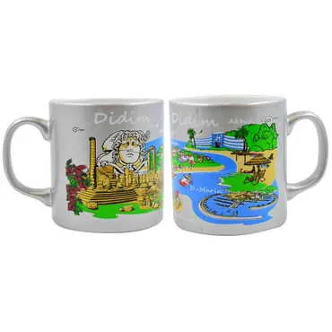 Didim Themed Customised Serigraphy Printed Ceramic Mug 82x90 mm - 10