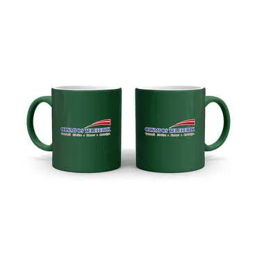 Cable Card Themed Customised Serigraphy Printed Ceramic Mug 82x90 mm - 8