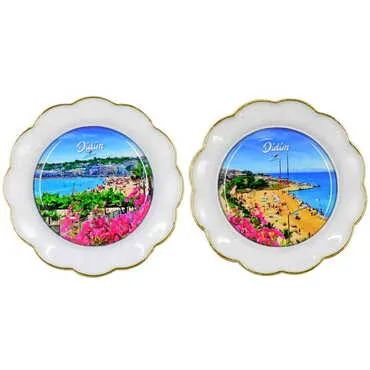 Toptan Didim Temalı Myros Tabak Magnet 73 mm - 3