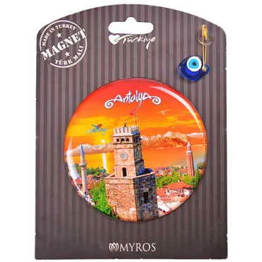 Toptan Antalya Temalı Myros Kartonetli Magnet - 29