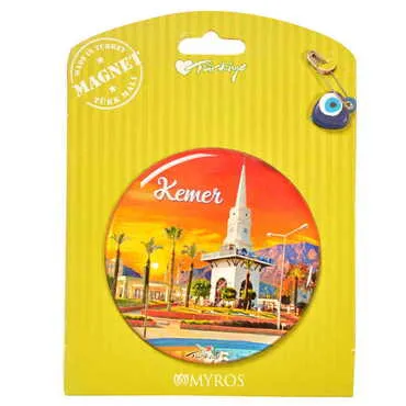 Toptan Kemer Temalı Myros Kartonetli Magnet - 6