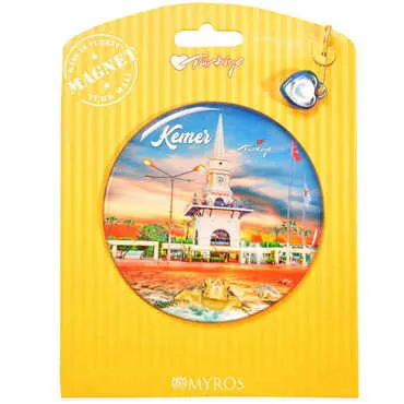 Toptan Kemer Temalı Myros Kartonetli Magnet - 23