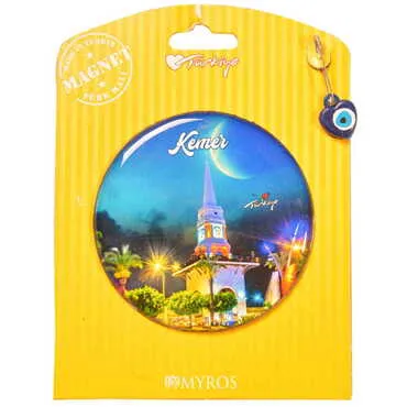 Toptan Kemer Temalı Myros Kartonetli Magnet - 24