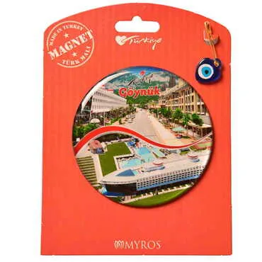 Toptan Kemer Temalı Myros Kartonetli Magnet - 58