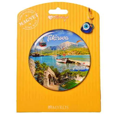 Toptan Kemer Temalı Myros Kartonetli Magnet - 63