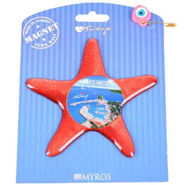 Toptan Kemer Temalı Myros Kartonetli Magnet - 78