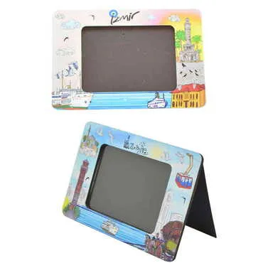 Izmir Themed Wooden UV Printed Desktop Photo Frame - 3
