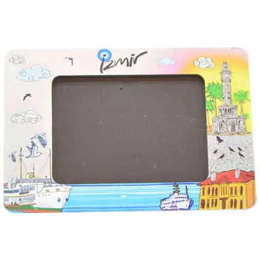 Izmir Themed Wooden UV Printed Desktop Photo Frame - 4