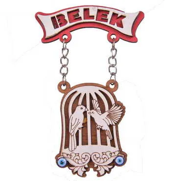Belek Themed Wooden Customised Souvenir Fridge Magnet - 6