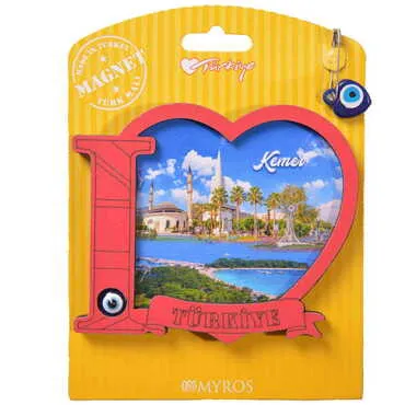 Toptan Kemer Temalı Myros Kartonetli̇ C Seri̇si̇ Magnet - 20