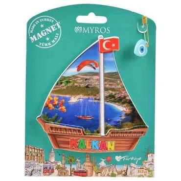 Toptan Kalkan Temalı Uv Baskılı Kartonetli Plastik Magnet - 4