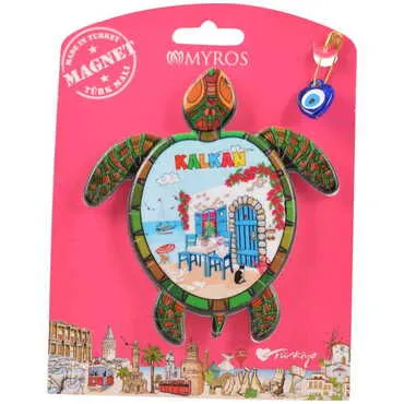 Toptan Kalkan Temalı Uv Baskılı Kartonetli Plastik Magnet - 12