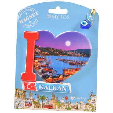 Toptan Kalkan Temalı Uv Baskılı Kartonetli Plastik Magnet - 19