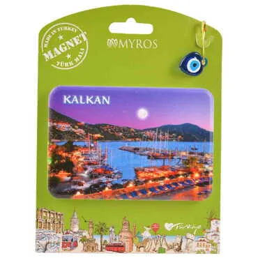 Toptan Kalkan Temalı Uv Baskılı Kartonetli Plastik Magnet - 21