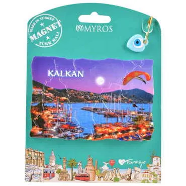 Toptan Kalkan Temalı Uv Baskılı Kartonetli Plastik Magnet - 23