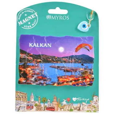 Toptan Kalkan Temalı Uv Baskılı Kartonetli Plastik Magnet - 24