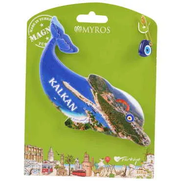 Toptan Kalkan Temalı Uv Baskılı Kartonetli Plastik Magnet - 26