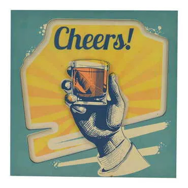 Wooden Customised Door Sign Board 198x198 Mm - 6