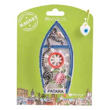 Toptan Patara Temalı Myros Kartonetli̇ UV Polyester Magnet - 3
