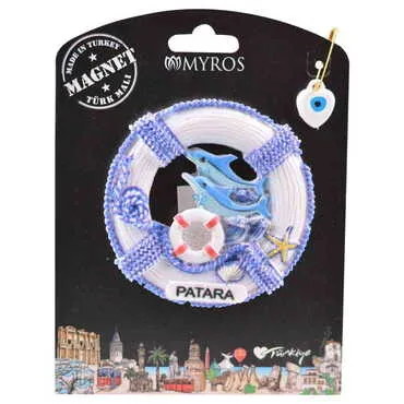 Toptan Patara Temalı Myros Kartonetli̇ UV Polyester Magnet - 5