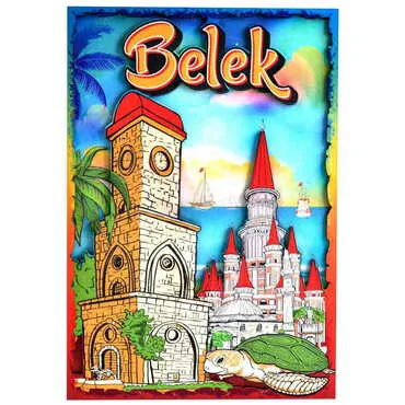 Belek Themed Wooden Customised Door Sign Board 200x290 Mm - 3