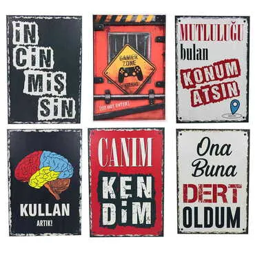 Funny Themed Wooden Customised Door Sign Board 200x290 Mm - 2