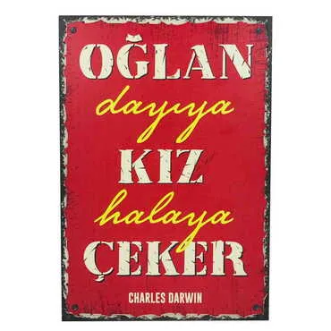 Funny Themed Wooden Customised Door Sign Board 200x290 Mm - 11