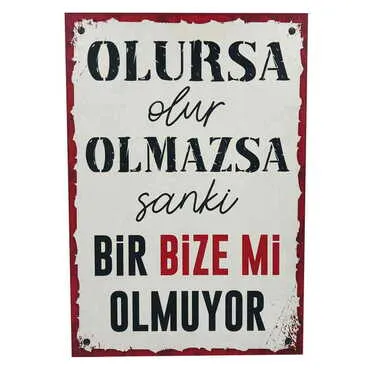 Funny Themed Wooden Customised Door Sign Board 200x290 Mm - 16