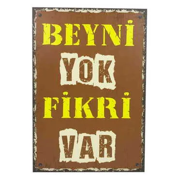 Funny Themed Wooden Customised Door Sign Board 200x290 Mm - 17