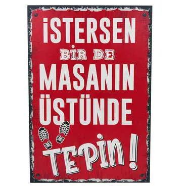Funny Themed Wooden Customised Door Sign Board 200x290 Mm - 26