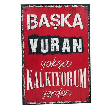 Funny Themed Wooden Customised Door Sign Board 200x290 Mm - 29
