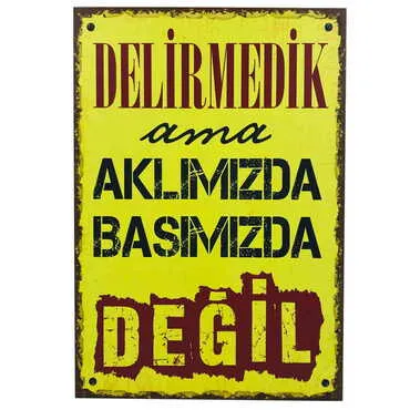 Funny Themed Wooden Customised Door Sign Board 200x290 Mm - 32