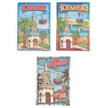 Kemer Themed Wooden Customised Door Sign Board 200x290 Mm - 2