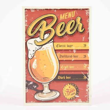 Kitchen Themed Wooden Customised Door Sign Board 200x290 Mm - 8