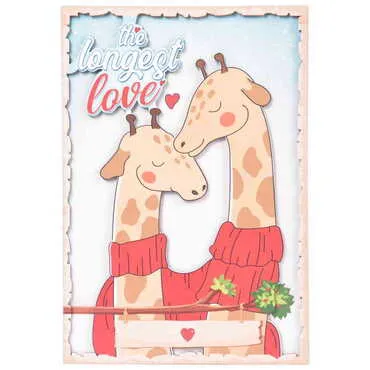 Sweetheart Themed Wooden Customised Door Sign Board 200x290 Mm - 11