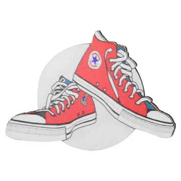Retro Themed Wooden Customised Badge Pin - 7