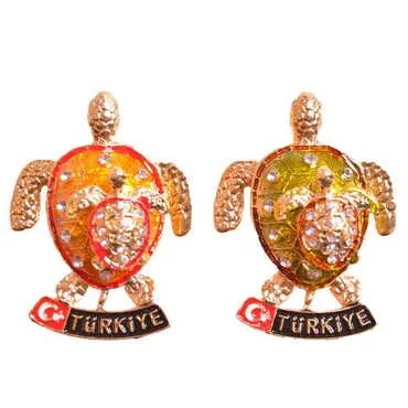 Turkey Themed Metal Fridge Magnet - 139