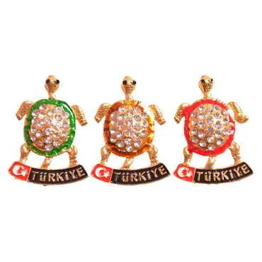 Turkey Themed Metal Fridge Magnet - 143