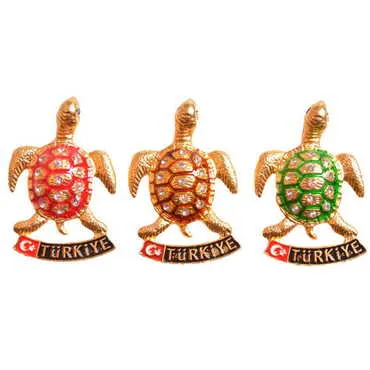Turkey Themed Metal Fridge Magnet - 144