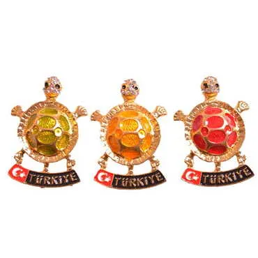 Turkey Themed Metal Fridge Magnet - 146