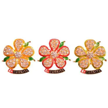 Turkey Themed Metal Fridge Magnet - 150