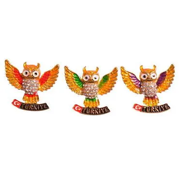 Turkey Themed Metal Fridge Magnet - 160