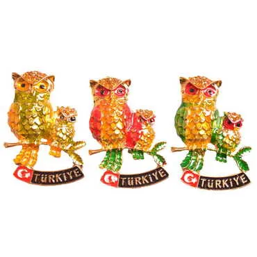 Turkey Themed Metal Fridge Magnet - 161