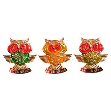 Turkey Themed Metal Fridge Magnet - 167