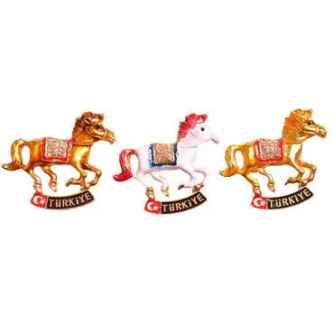 Turkey Themed Metal Fridge Magnet - 173