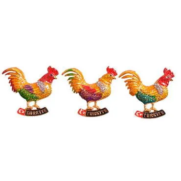 Turkey Themed Metal Fridge Magnet - 176