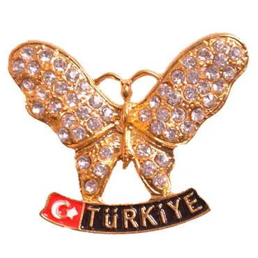 Turkey Themed Metal Fridge Magnet - 177