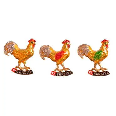 Turkey Themed Metal Fridge Magnet - 182